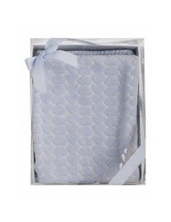 Baby blanket Fluffy toy Blue 100 x 75 cm