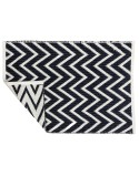 Alfombra DKD Home Decor Zig-zag Bicolor Urbano (120 x 180 x 1 cm)