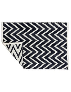 Alfombra DKD Home Decor Zig-zag Bicolor Urbano (120 x 180 x 1 cm)