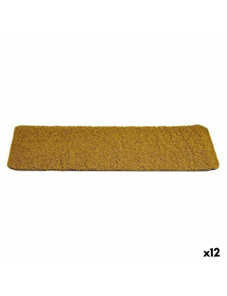 Felpudo Marrón Poliéster PVC (70 x 40 cm) (12 Unidades)