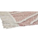 Alfombra DKD Home Decor Rosa Terracota Blanco Flecos Urbano (160 x 230 x 1 cm)
