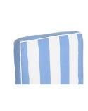 Chair cushion DKD Home Decor White Sky blue 42 x 4 x 115 cm