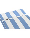 Chair cushion DKD Home Decor White Sky blue 42 x 4 x 115 cm