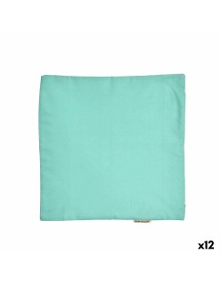 Funda de cojín Turquesa (45 x 0,5 x 45 cm) (12 Unidades)