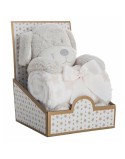 Set de Regalo para Bebé Coralina Peluche Manta Perro 100 x 75 cm