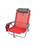 Silla de Playa Colorbaby 51 x 45 x 76 cm Rojo