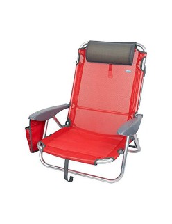 Silla de Playa Colorbaby 51 x 45 x 76 cm Rojo