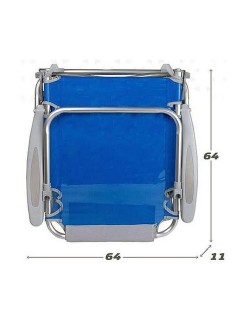 Silla de Playa Colorbaby 51 x 45 x 76 cm Azul