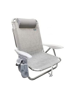 Sedia da Spiaggia Colorbaby Grigio 51 x 45 x 76 cm