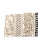 Alfombra DKD Home Decor 180 x 120 x 1 cm Negro Beige Algodón Boho