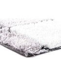 Tapis DKD Home Decor Noir Polyester Blanc Carreaux 120 x 180 x 2 cm