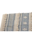 Tapis DKD Home Decor 230 x 160 x 2 cm Bleu Coton Blanc Boho