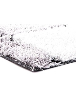 Alfombra DKD Home Decor 160 x 230 x 2 cm Negro Poliéster Blanco Cuadros