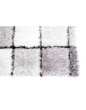 Alfombra DKD Home Decor 160 x 230 x 2 cm Negro Poliéster Blanco Cuadros