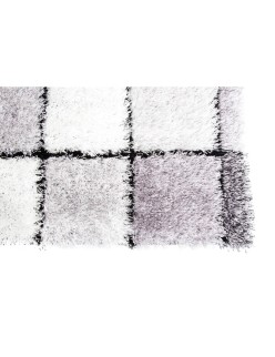Alfombra DKD Home Decor 160 x 230 x 2 cm Negro Poliéster Blanco Cuadros