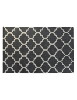 Alfombra DKD Home Decor 160 x 230 x 2 cm Gris Poliéster Étnico