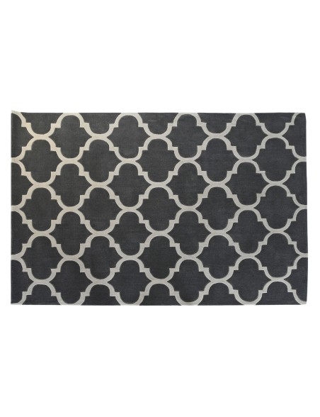 Alfombra DKD Home Decor 160 x 230 x 2 cm Gris Poliéster Étnico Alfombra DKD Home Decor 160 x 230 x 2 cm Gris Poliéster Étnico