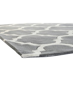 Alfombra DKD Home Decor 160 x 230 x 2 cm Gris Poliéster Étnico