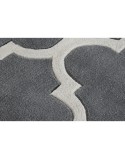 Teppich DKD Home Decor 160 x 230 x 2 cm Grau Polyester Ethnisch