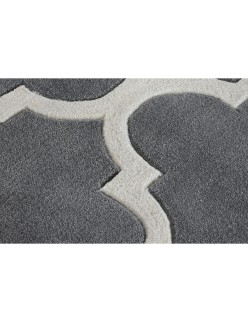 Alfombra DKD Home Decor 160 x 230 x 2 cm Gris Poliéster Étnico