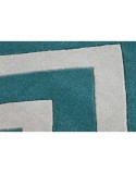 Alfombra DKD Home Decor 160 x 230 x 2 cm Poliéster Zig-zag Bicolor