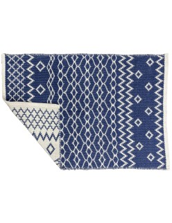 Alfombra DKD Home Decor Azul Poliéster Árabe 160 x 230 x 1 cm