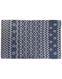 Alfombra DKD Home Decor Azul Poliéster Árabe 160 x 230 x 1 cm