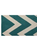 Alfombra DKD Home Decor Poliéster Zig-zag Bicolor 120 x 180 x 2 cm