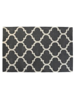 Alfombra DKD Home Decor Gris Poliéster 120 x 180 x 2 cm Étnico