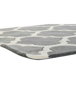 Alfombra DKD Home Decor Gris Poliéster 120 x 180 x 2 cm Étnico