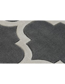 Alfombra DKD Home Decor Gris Poliéster 120 x 180 x 2 cm Étnico