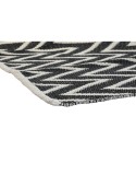 Alfombra DKD Home Decor Poliéster Zig-zag Bicolor 160 x 230 x 1 cm