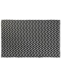 Alfombra DKD Home Decor Poliéster Zig-zag Bicolor 160 x 230 x 1 cm