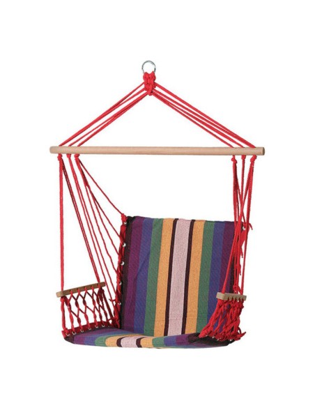Hammock Multicolour Red 100 x 50 x 3 cm
