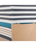 Beach Towel Chios Beige polypropylene 90 x 180 cm