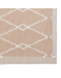 Außenbereich-Teppich Zante Beige Polypropylen