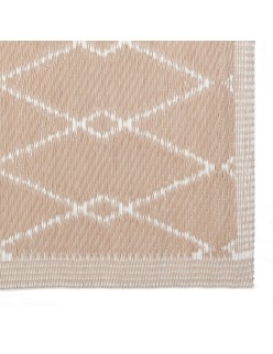 Außenbereich-Teppich Zante Beige Polypropylen