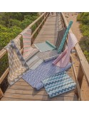 Tapis d’extérieur Naxos Rose Blanc polypropylène