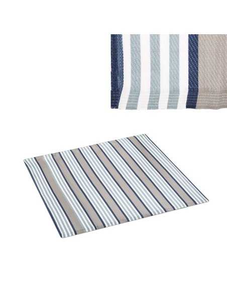 Außenbereich-Teppich Symi Grau Beige Braun Polypropylen Außenbereich-Teppich Symi Grau Beige Braun Polypropylen