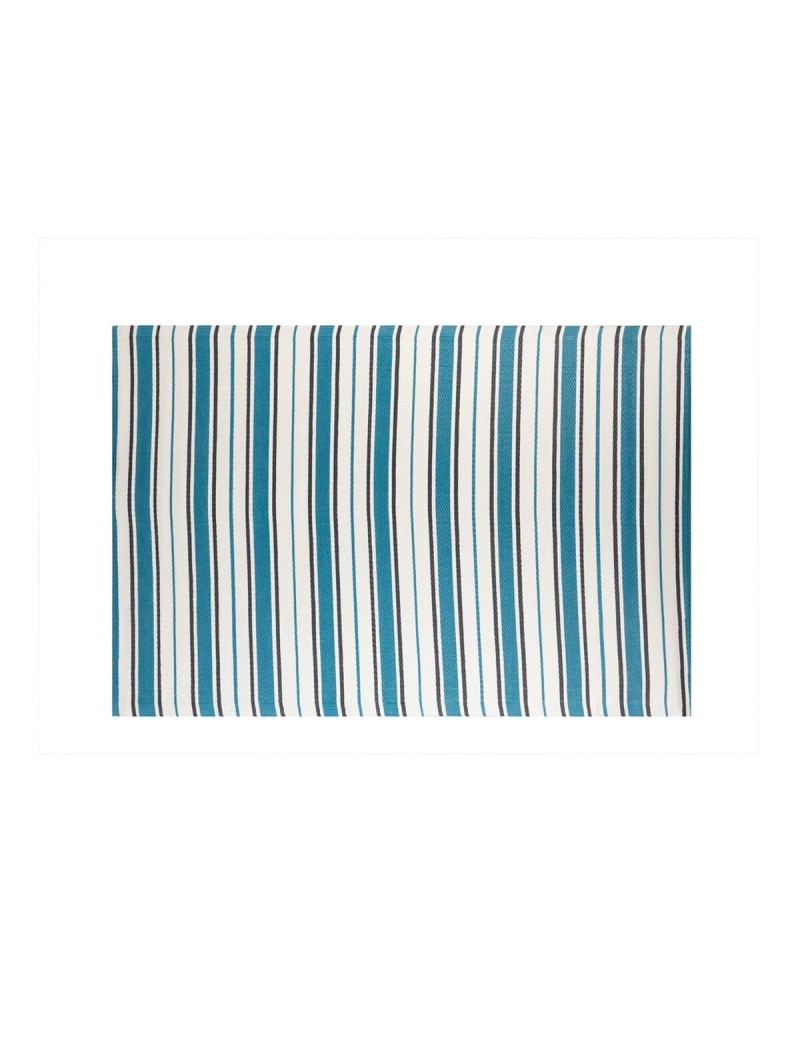 Alfombra de Exterior Milos Azul Polipropileno