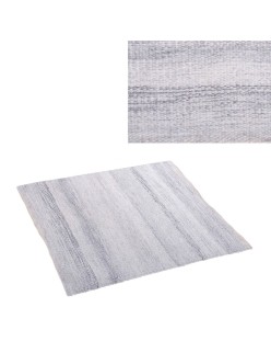 Alfombra de Exterior Goa PET Blanco/Gris