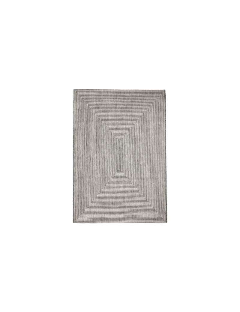 Alfombra de Exterior Quadro 230 x 160 x 0,5 cm Gris