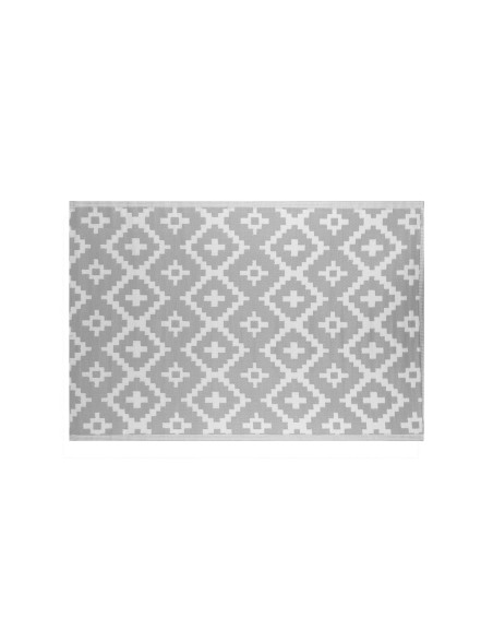 Alfombra de Exterior Paros Gris Polipropileno Alfombra de Exterior Paros Gris Polipropileno