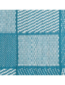 Alfombra de Exterior Meis 160 x 230 x 0,5 cm Azul Blanco Polipropileno