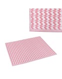 Alfombra de Exterior Naxos Rosa Blanco Polipropileno