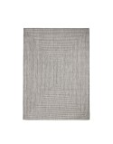 Außenbereich-Teppich Quadro Grau