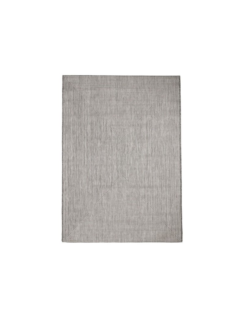 Tappeto per Esterni Quadro Grigio