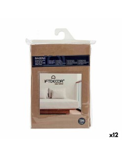 Lenzuolo con angoli 135 cm Marrone (12 Unità)