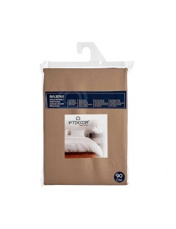 Lenzuolo con angoli 90 cm Marrone (12 Unità)