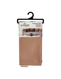 Funda de cojín 60 x 0,5 x 60 cm Marrón (12 Unidades)
